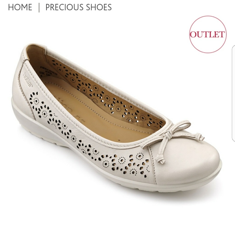 Hotter "Precious" ballerina flats